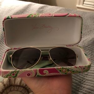 Vera Bradley paisley aviators